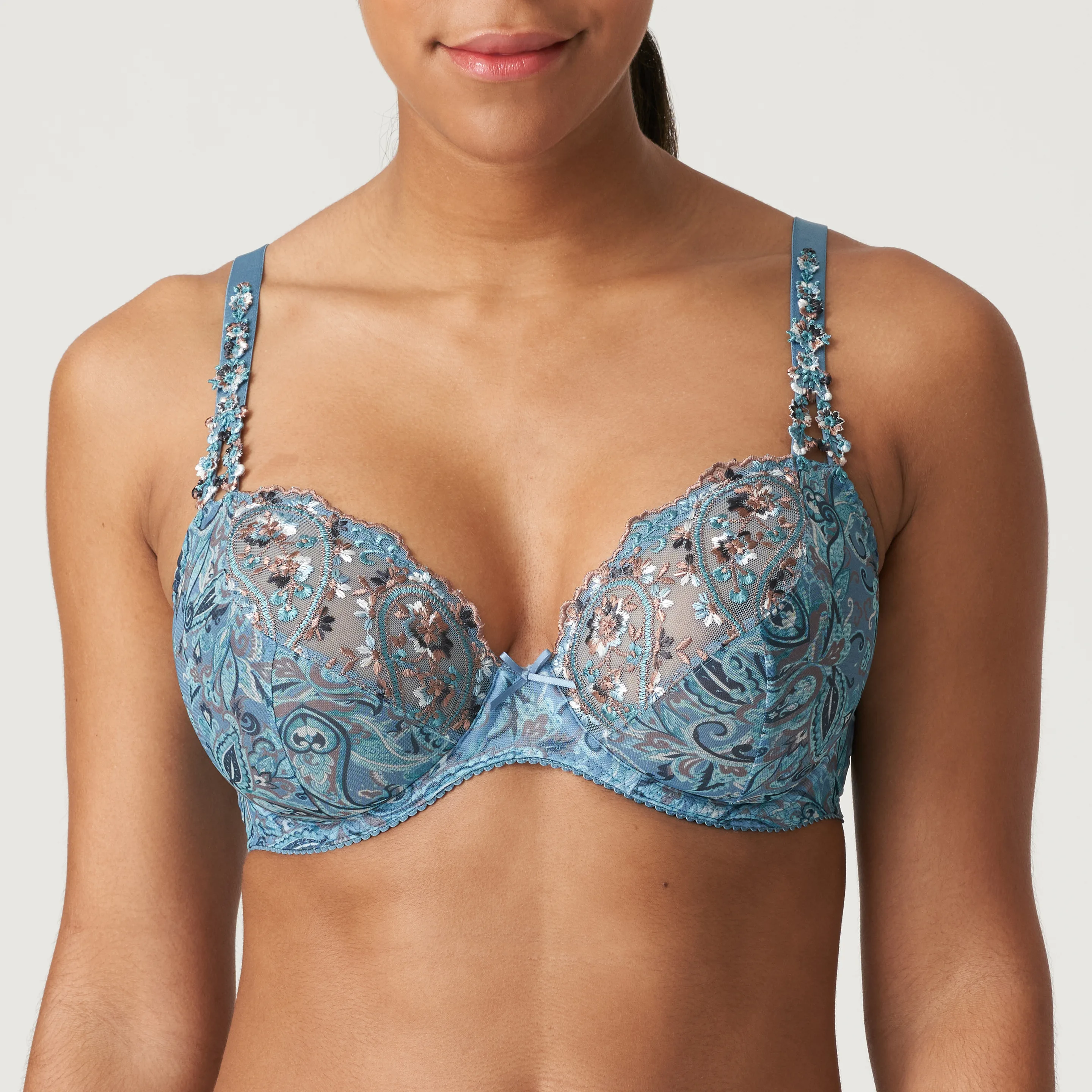 Prima Donna Alalia Plunge Bra Autumn Blue – Victoria's Attic