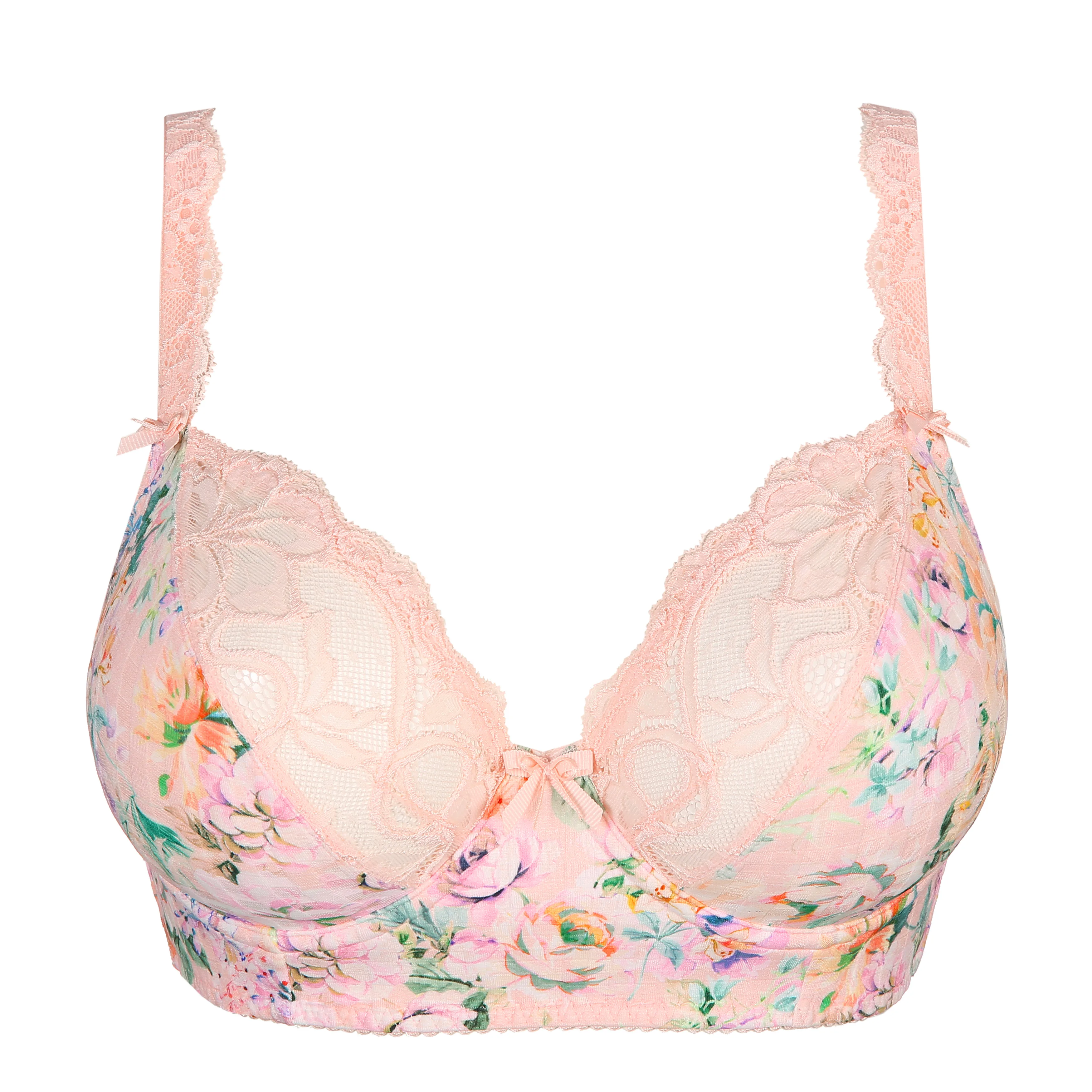 PrimaDonna Madison Pink Diamond Plunge Bra Longline