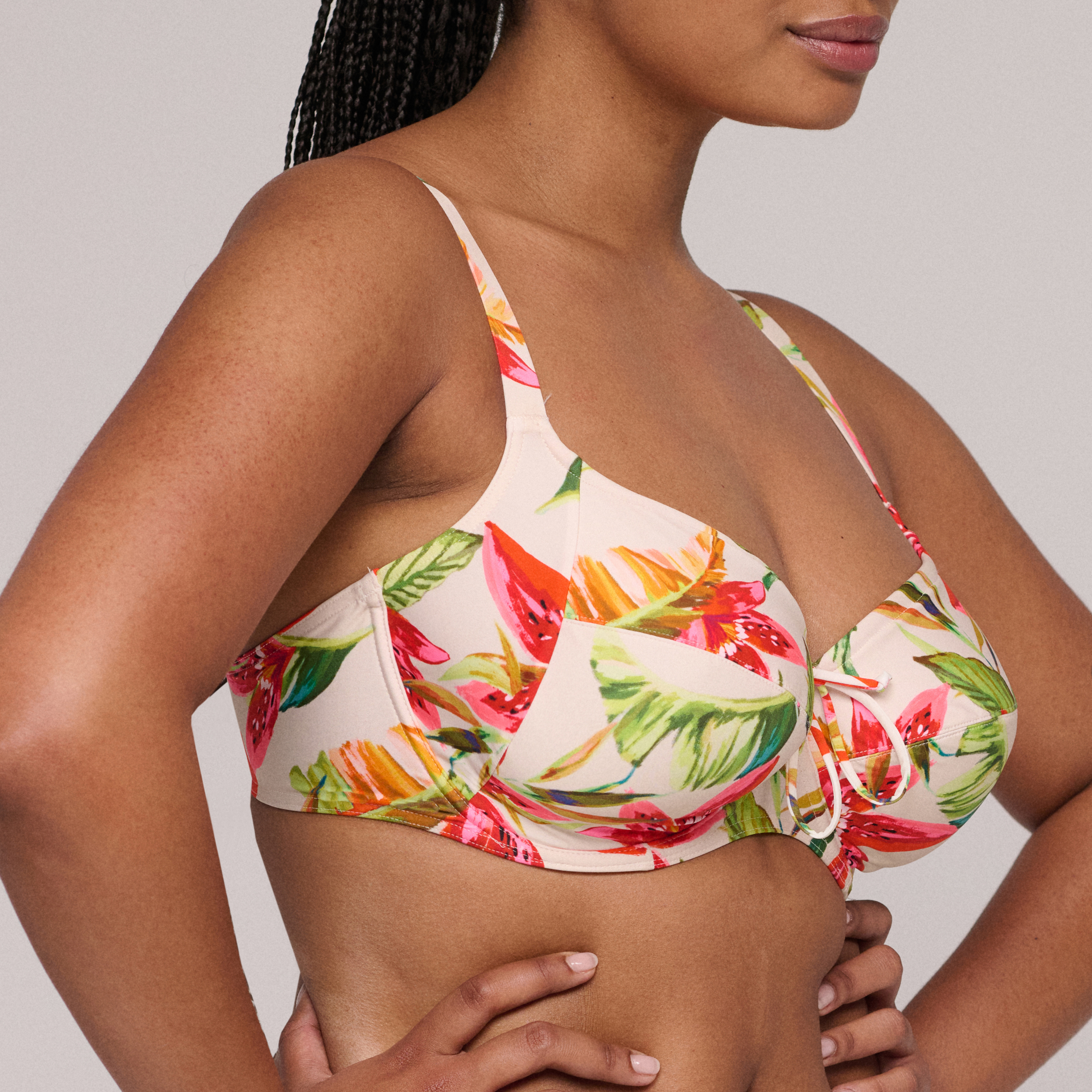 PrimaDonna Swim Tanzania Bikini Beha E-H cup CALM TROPICS - Lace