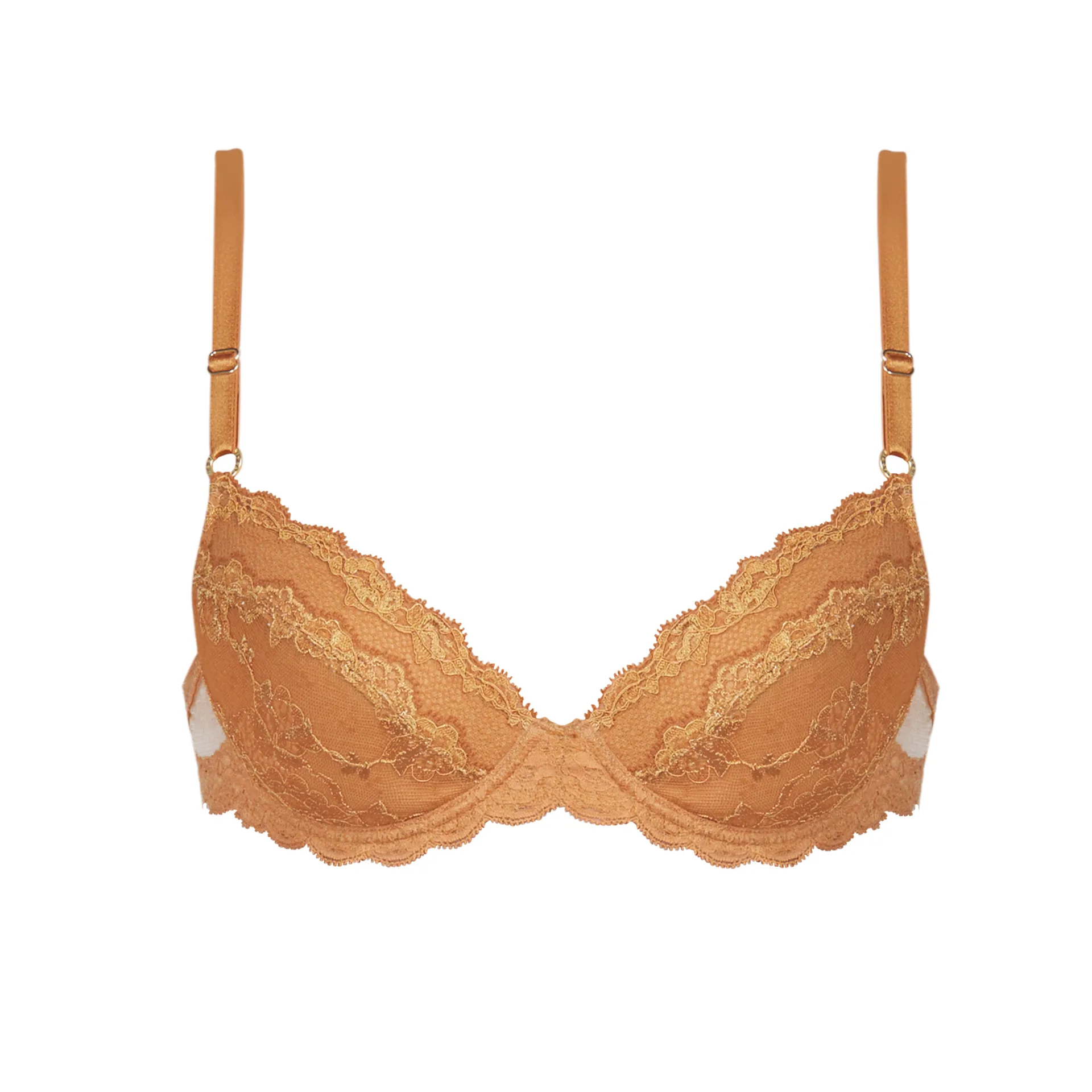 Andres Sarda EVE Copper variant push-up bra removable pads
