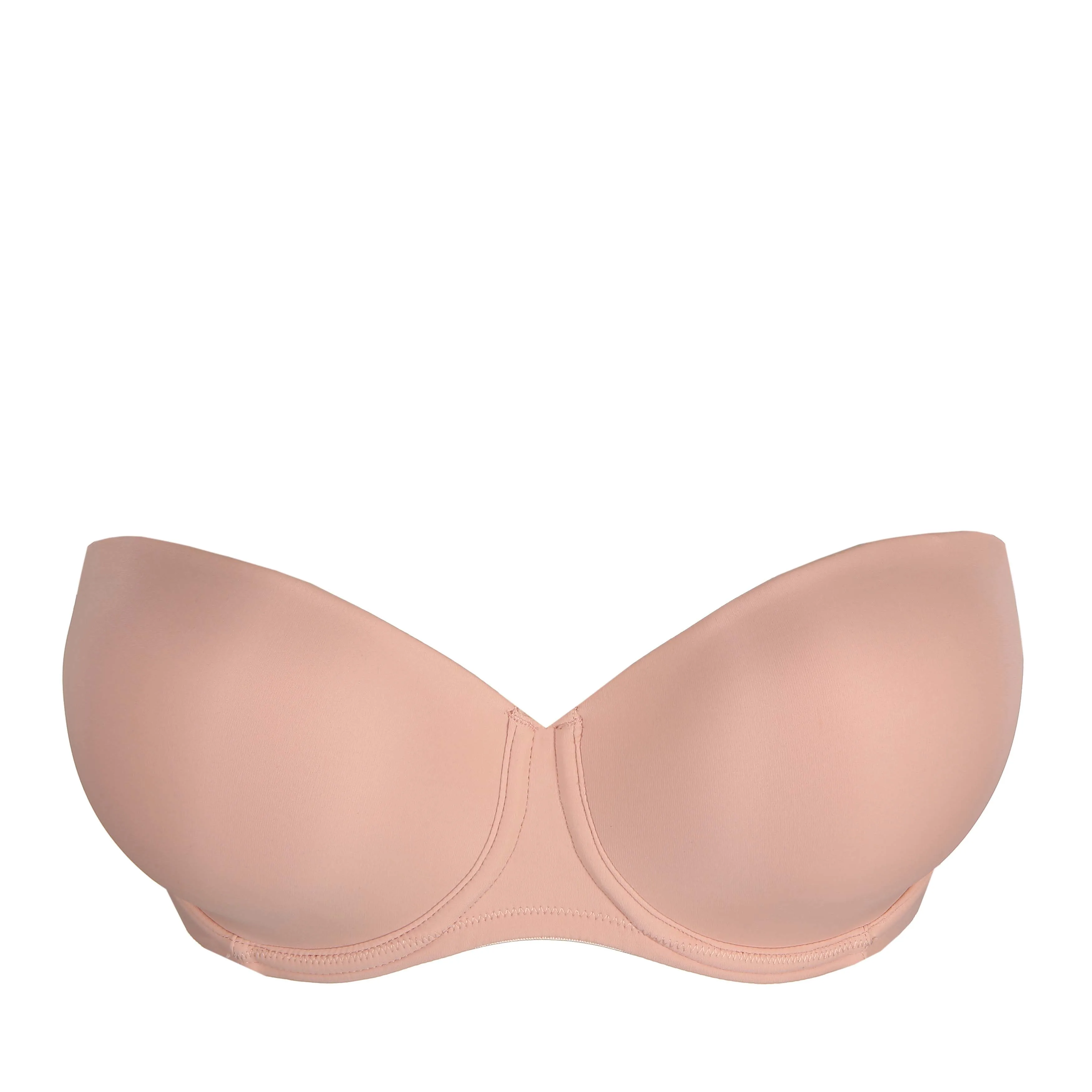bra tops womens small solid pink tube top strapless padded built-in bra
