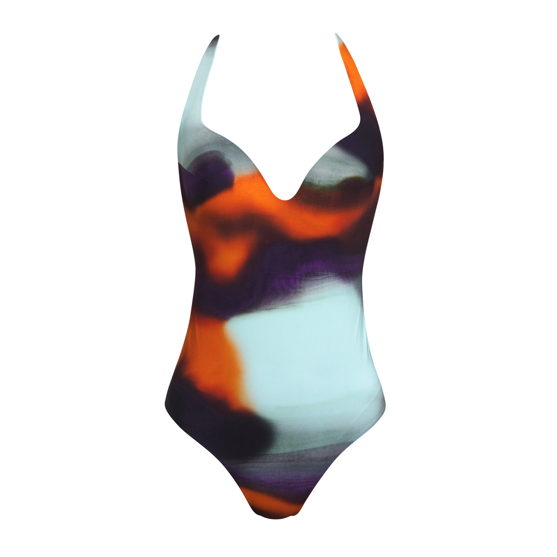 Andres Sarda Swimwear RINKO borealis padded triangle swimsuit