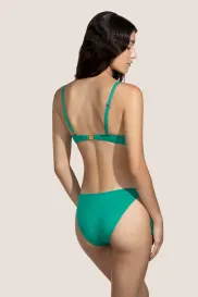 Andres Sarda Swimwear OUKA Green Swimwear Swimsuit boat neck remov. pads