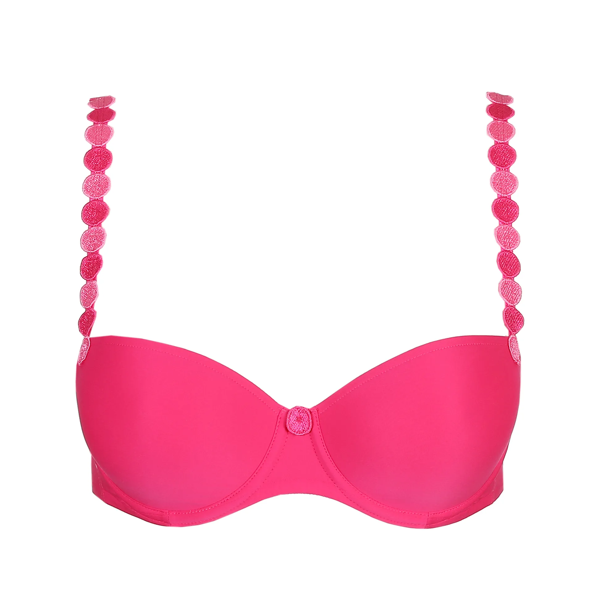 Marie Jo AVERO electric pink padded bra heartshape