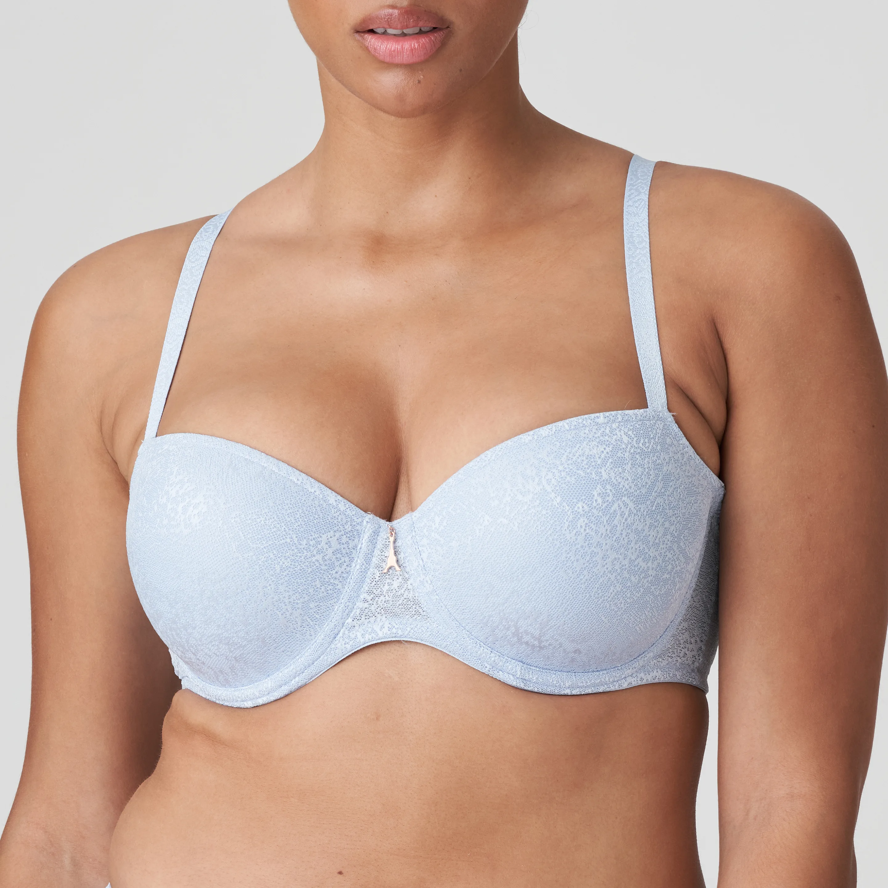 PrimaDonna Twist LUMINO Pale Blue padded balcony bra