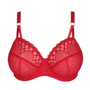 Buy LUNAIN Ritika Modal Cup Bra for Womens (d, Red, 30B) Online In