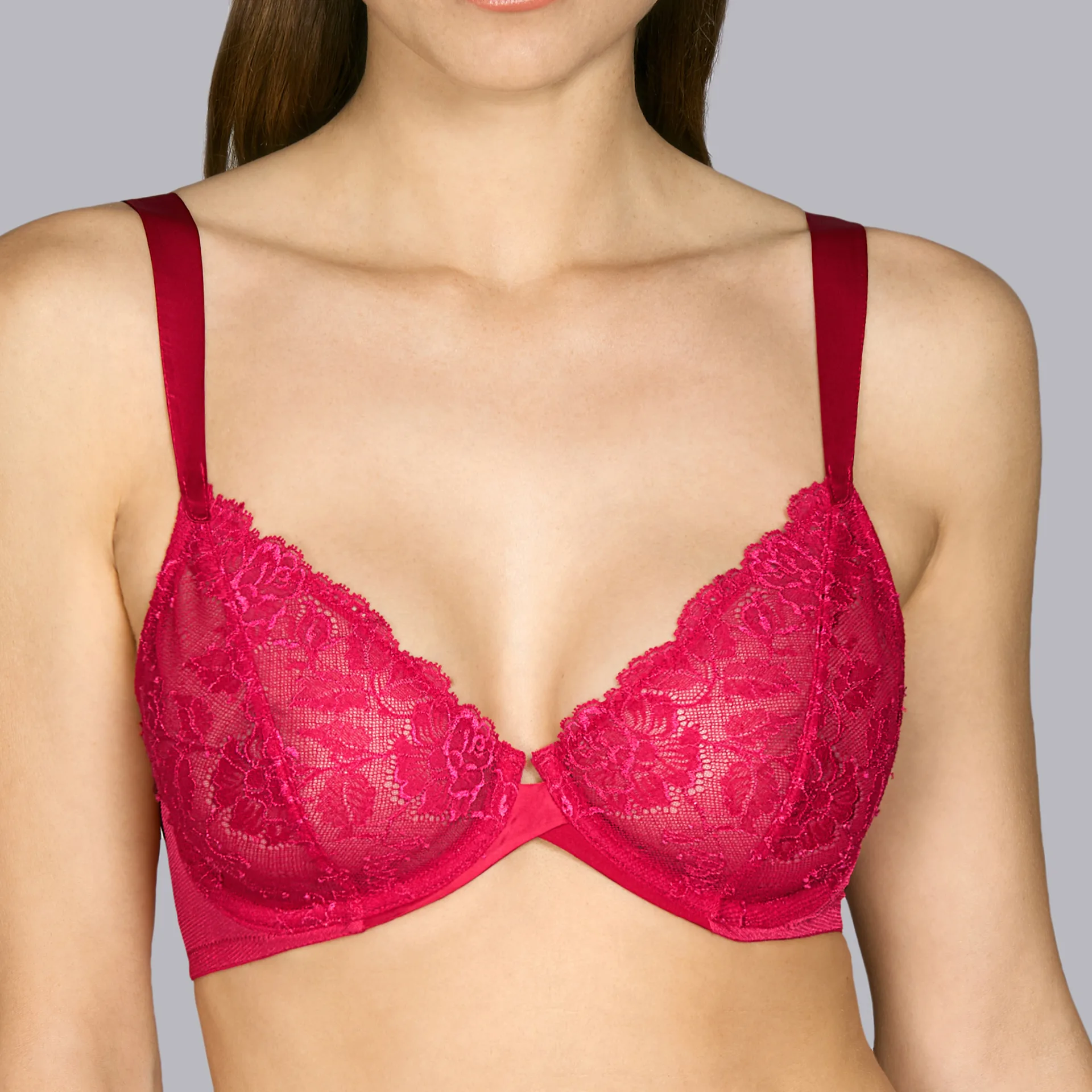 Andres Sarda TIZIANO Persian Red full cup wire bra