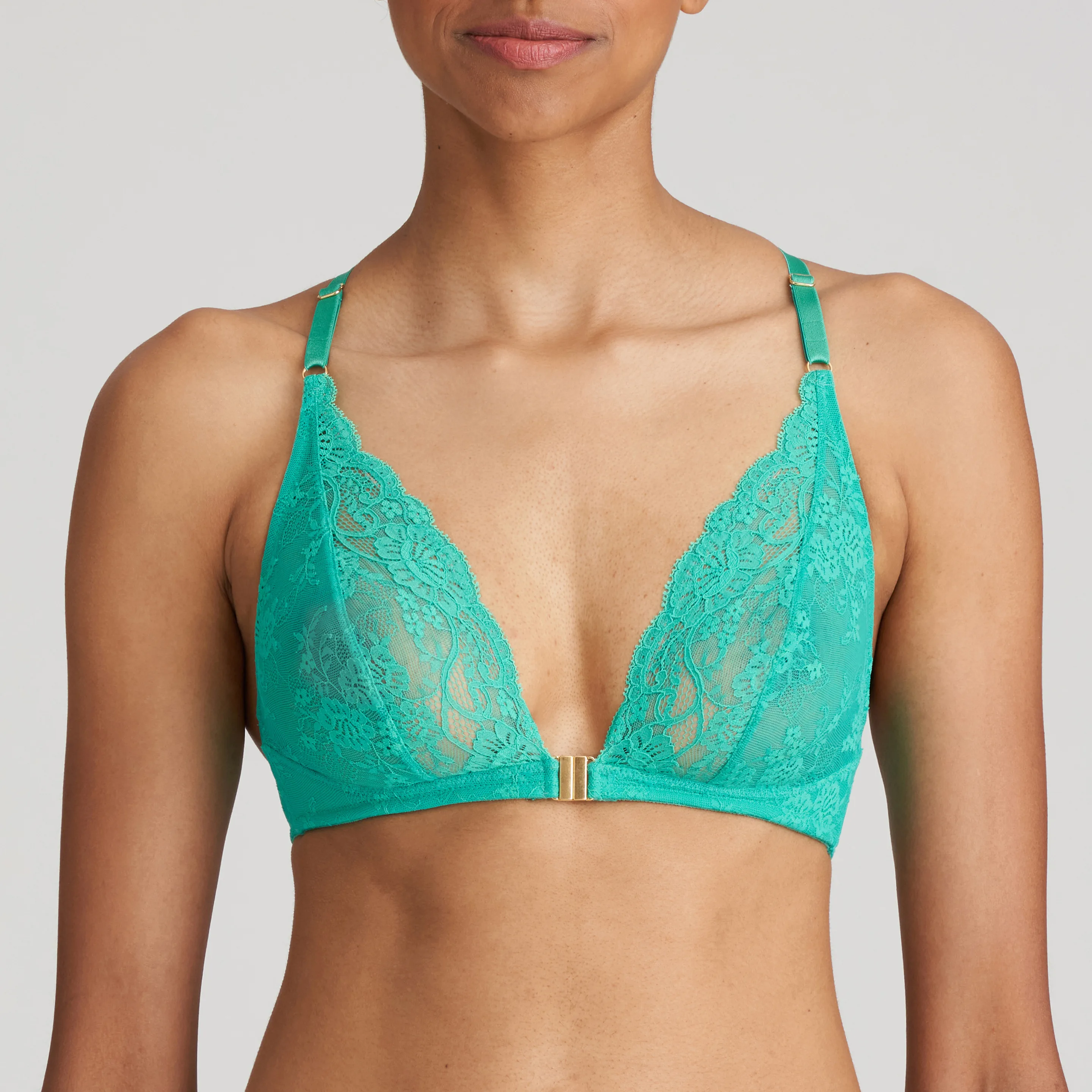 Marie Jo MELIPHA Vivid Green push-up bra removable pads