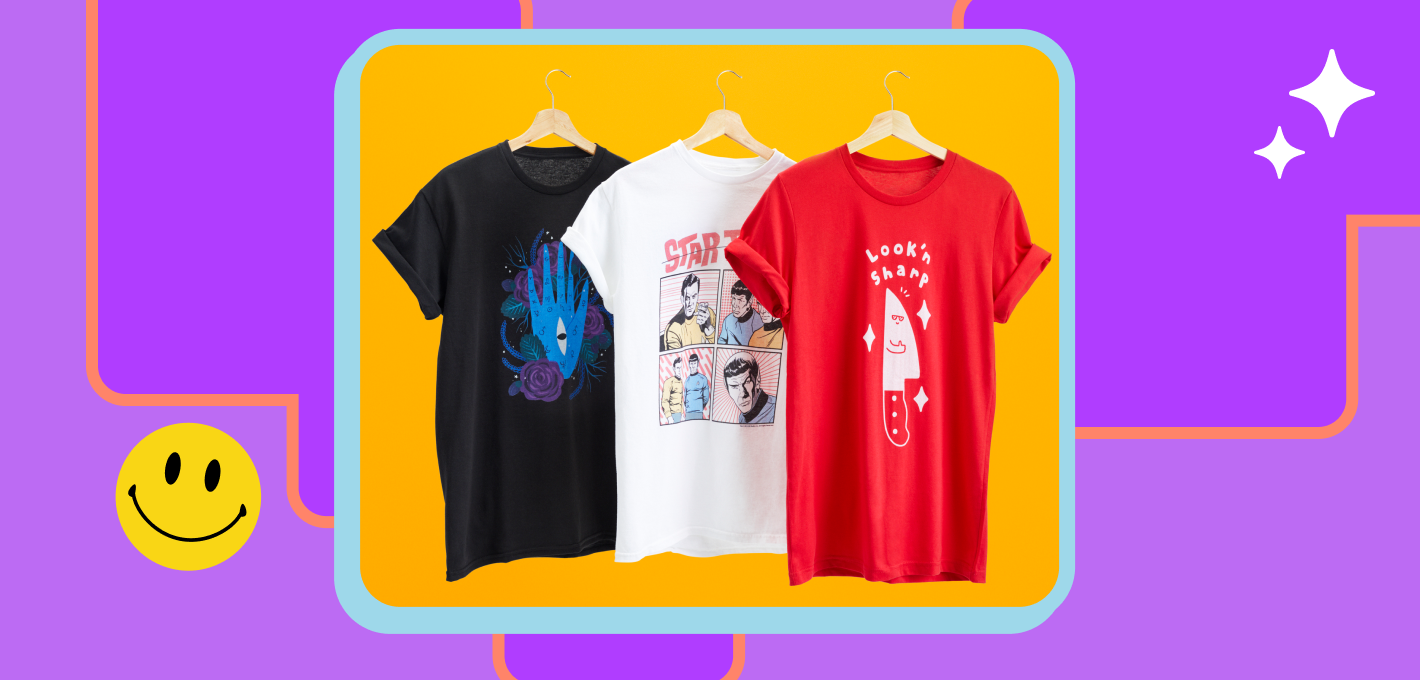 An image describing Graphic Tees