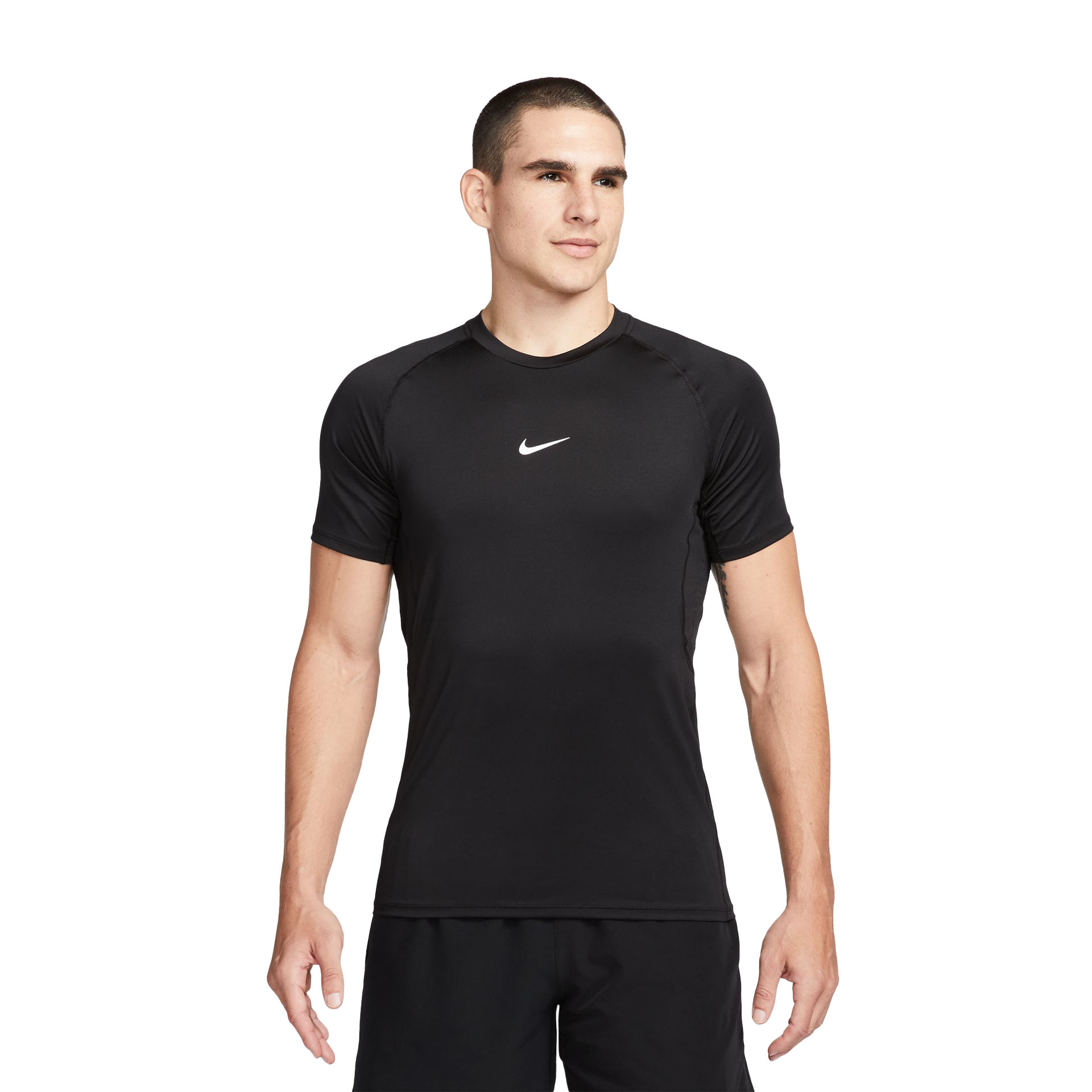 Nike XL 黒 Nike Pro SS Top 