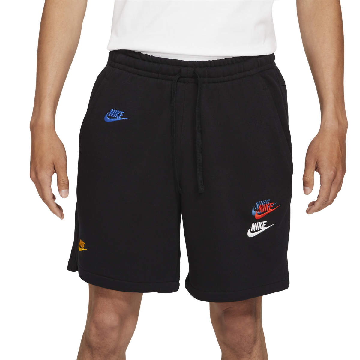 Essential french terry short black