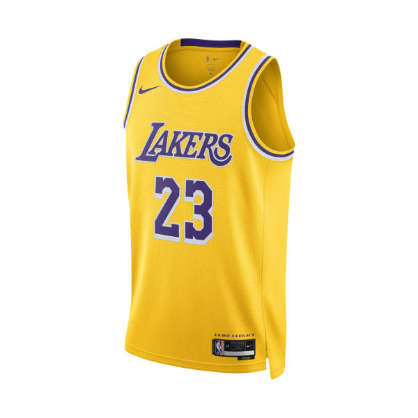 4XL Mitchell & Ness Authentic NBA Lakers Magic Johnson 1984-85 Swingman  Jersey