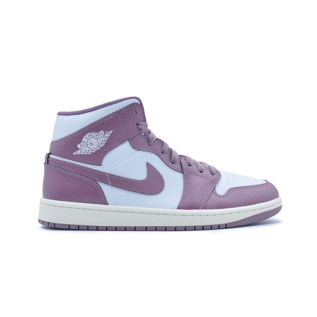 mauve jordan 1 mid brown