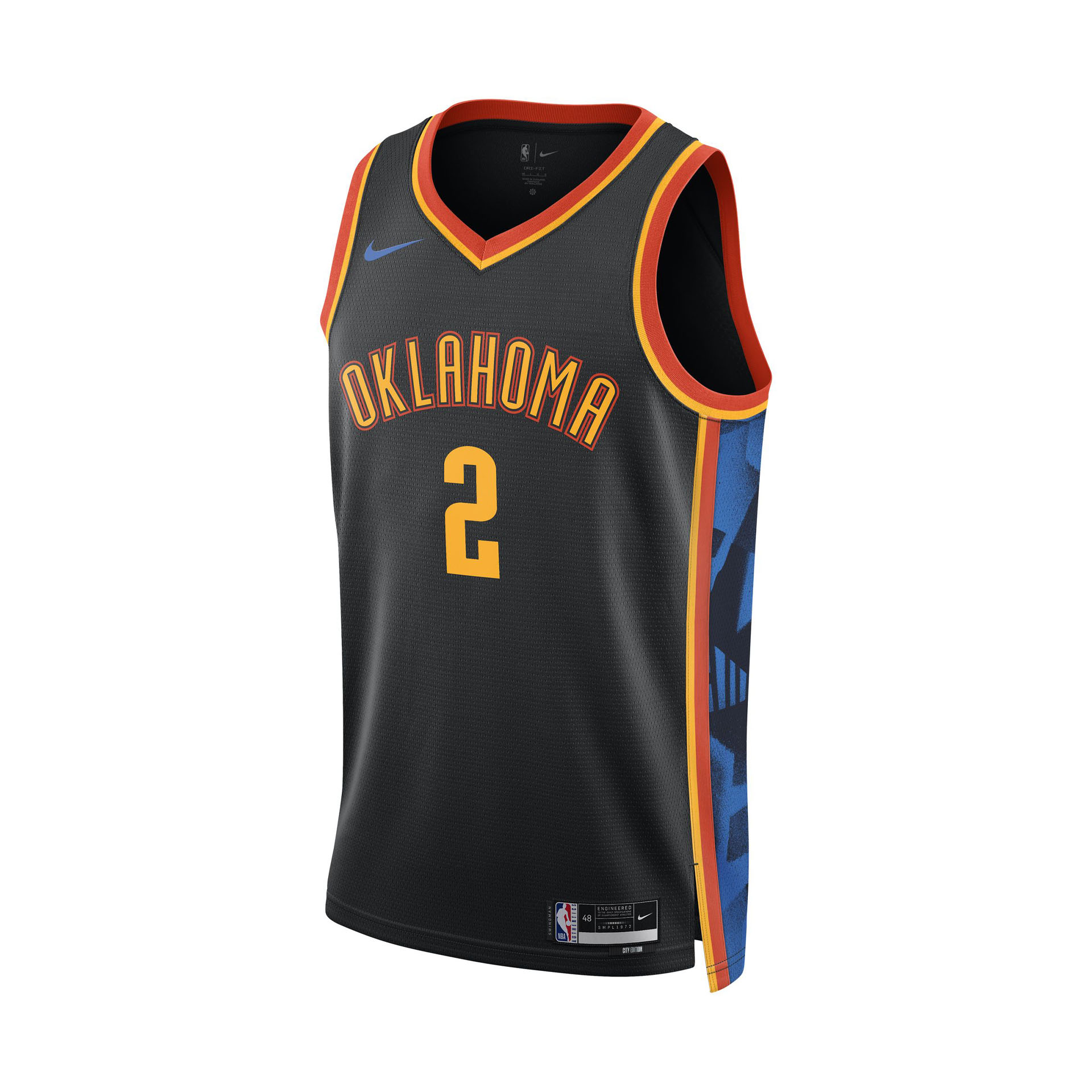 Gilgeous-Alexander ユニフォーム M Oklahoma City Thunder Swingman CE Jersey 
