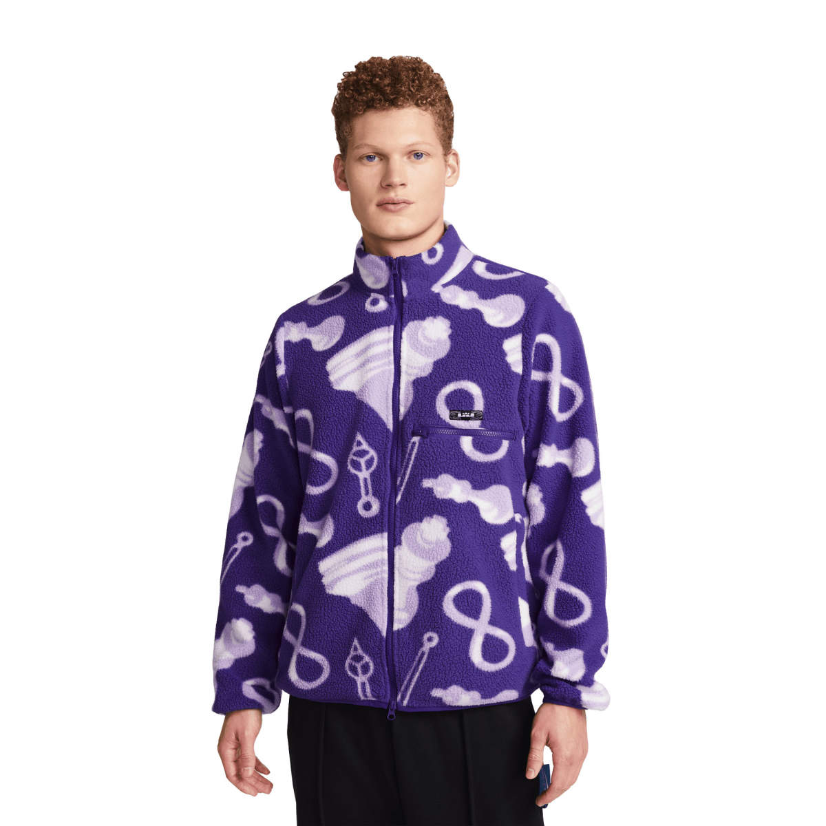 Lebron fz jacket court purple