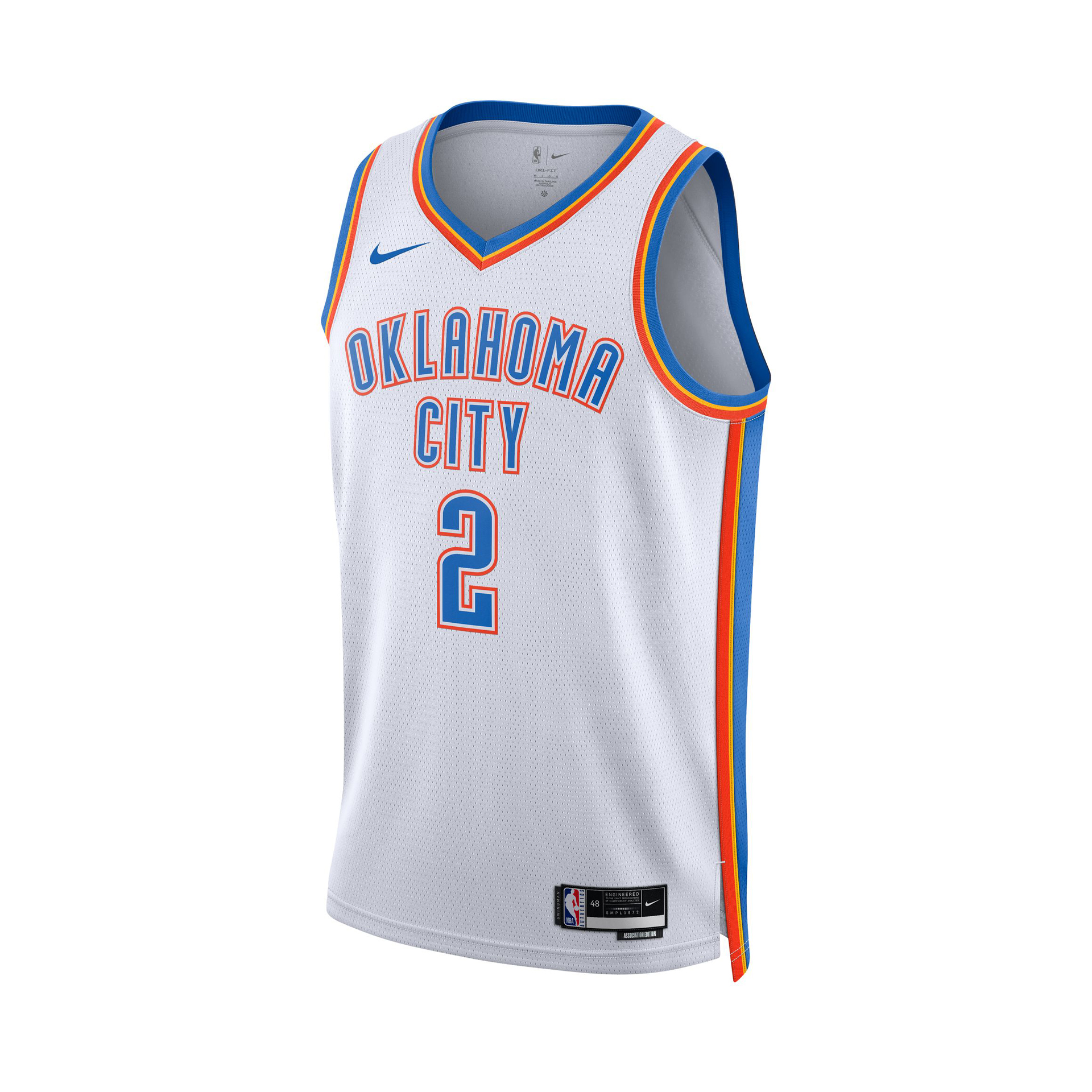 Gilgeous-Alexander ユニフォーム M Oklahoma City Thunder Nike Association Edition Swingman