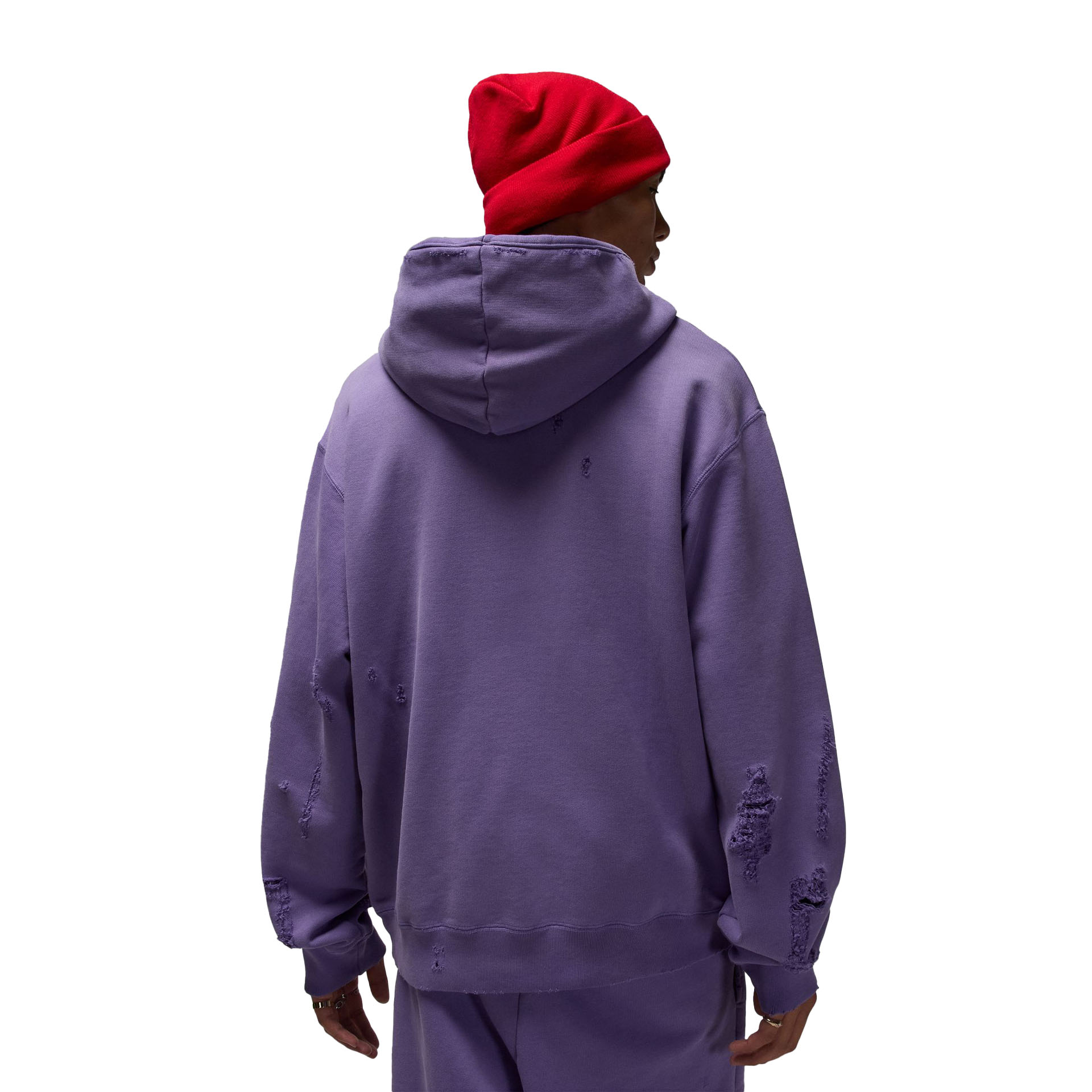 old Champion”鬼フェード“broken “boro sweat CHAMPION TIE DYE HOODIE - DEATHCORE BLEGH 2.0 | Ohrion Apparel