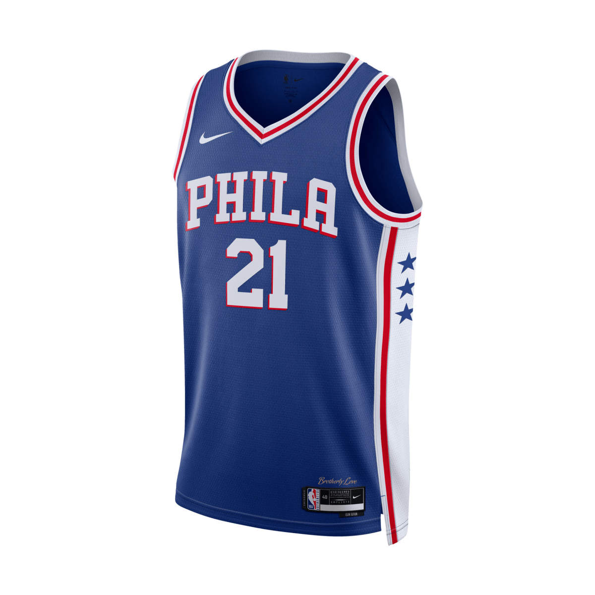 Philadelphia 76ers icon swingman jersey embiid