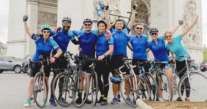 Riding high - GoCardless’ London to Paris cycle
