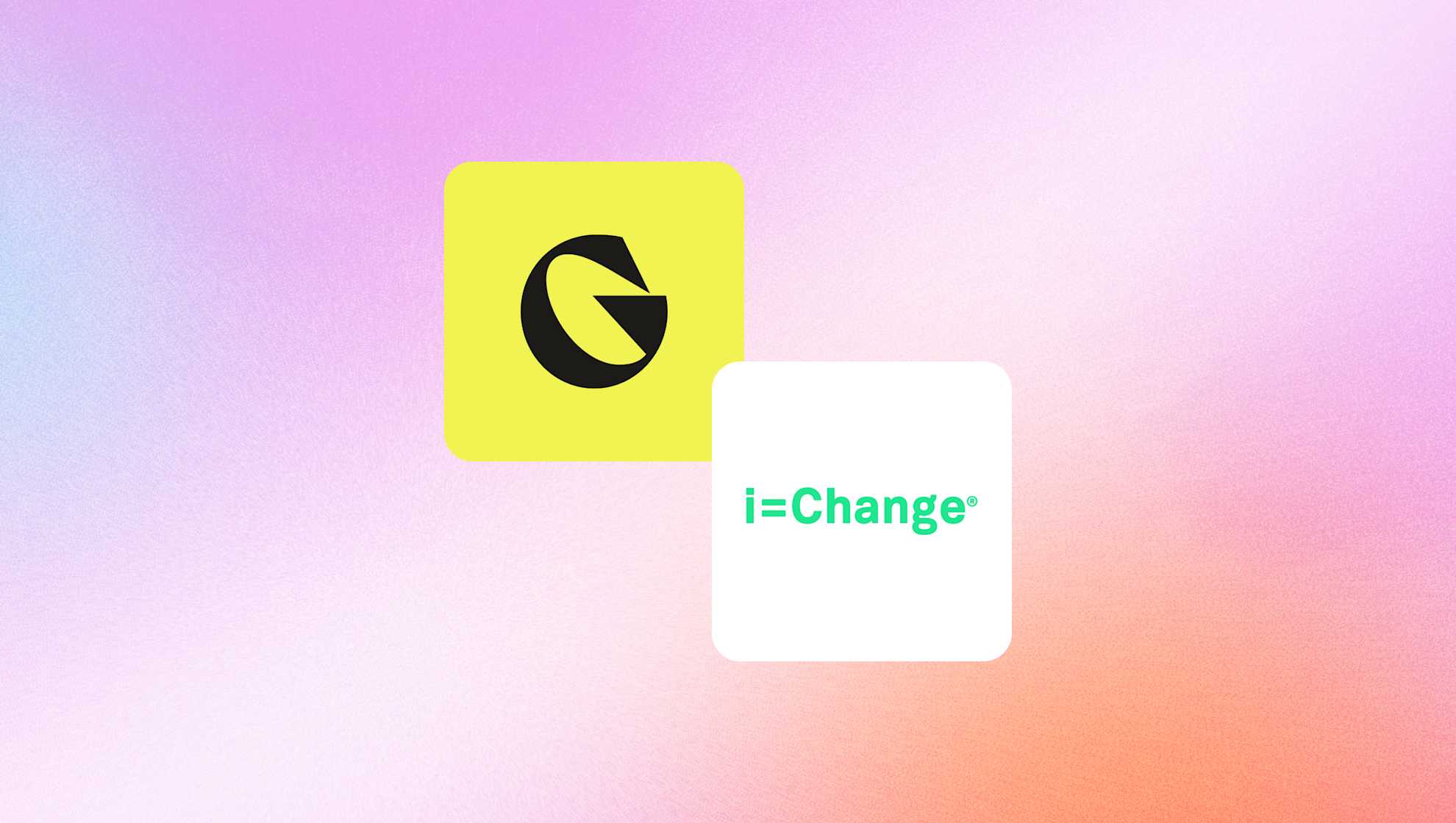i equals Change