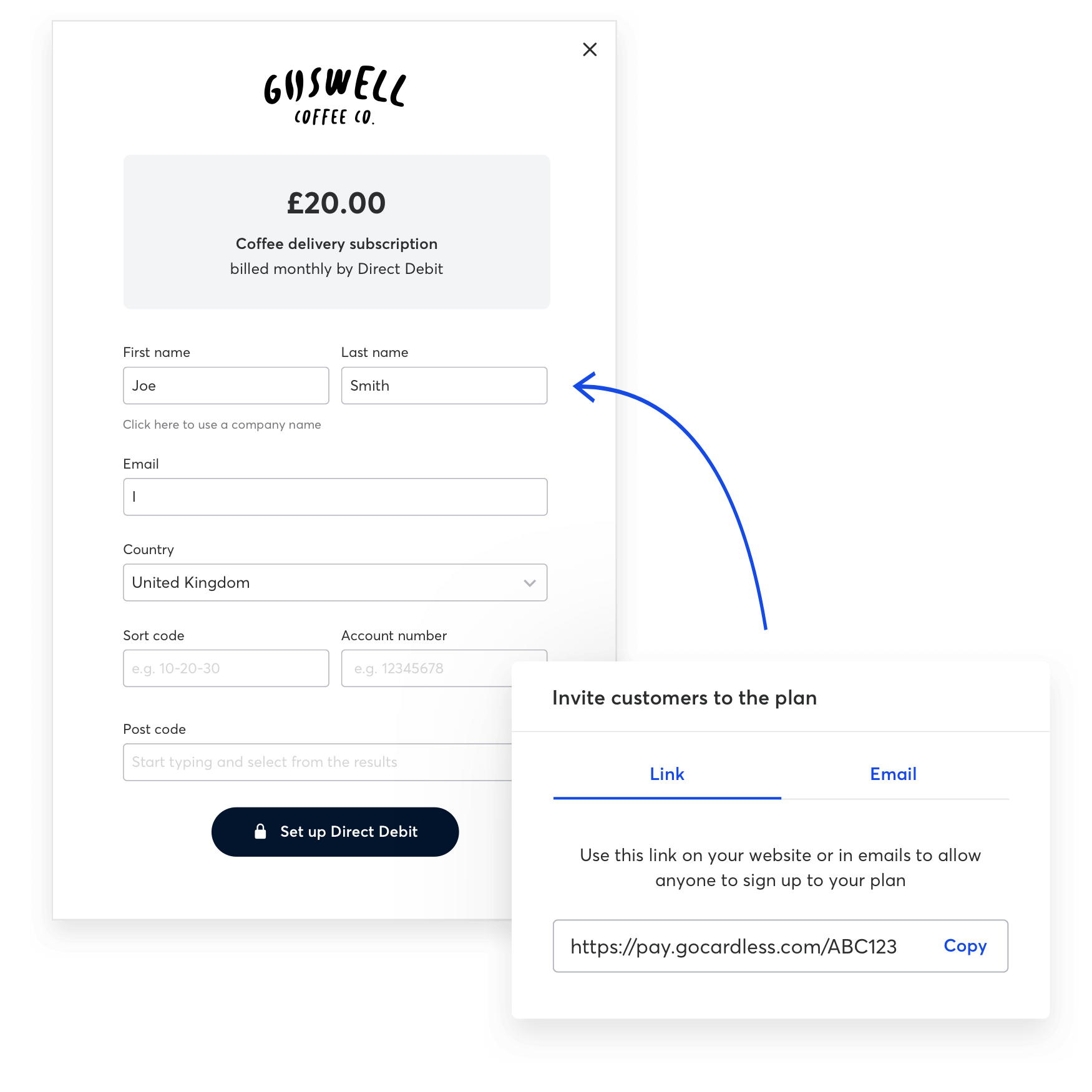 Out-of-the-box payment page