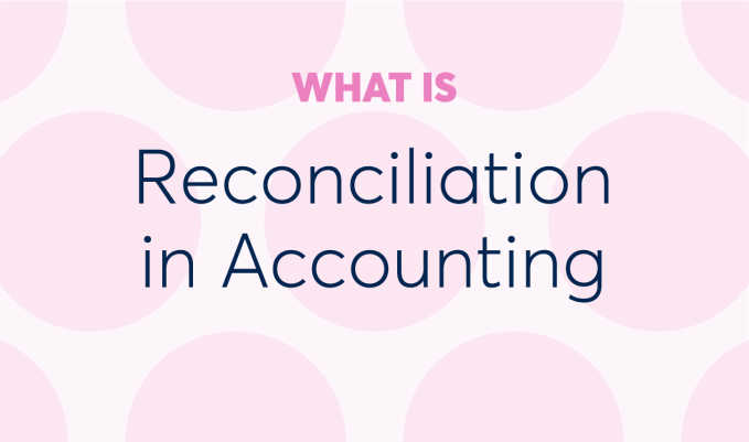 What is reconciliation in accounting?