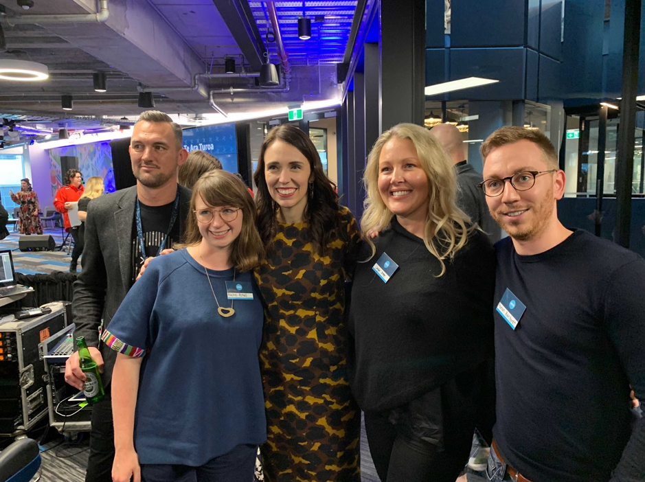 Partnerships team NZ Prime Minister