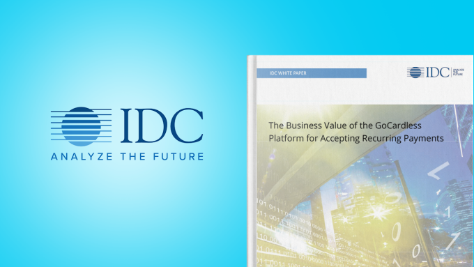 IDC study demonstrates business value of GoCardless