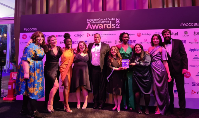 GoCardless wins Best Small Customer Service Team Award 