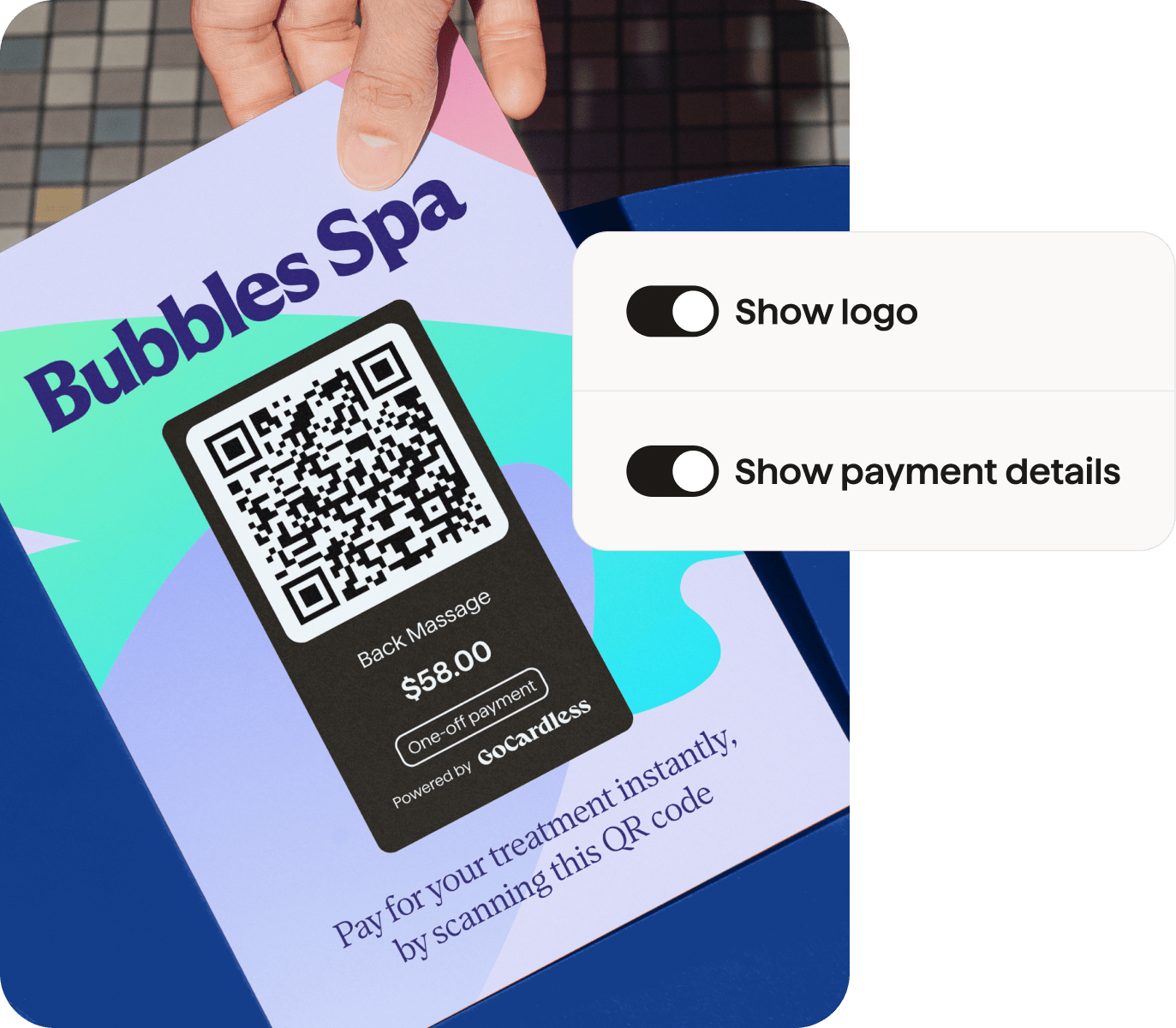 New: Get paid fast with QR codes