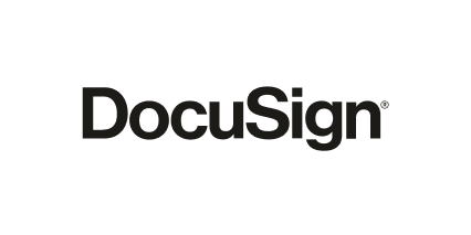 [en-GB] Homepage – Merchant logo – DocuSign (black)
