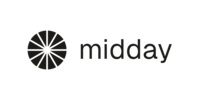 Midday logo (black)
