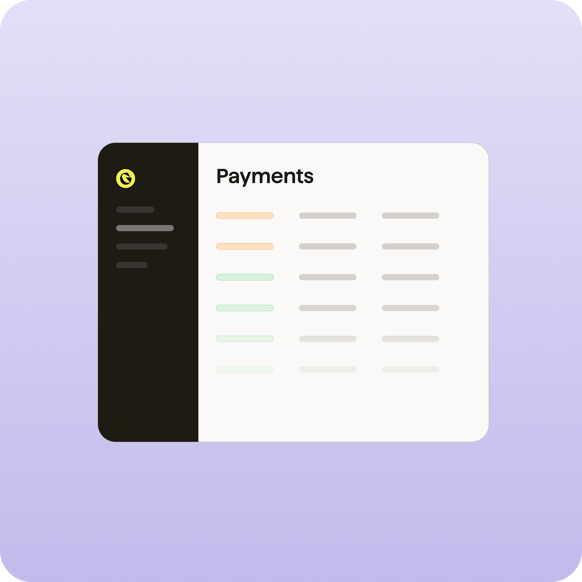 Payments as they should be