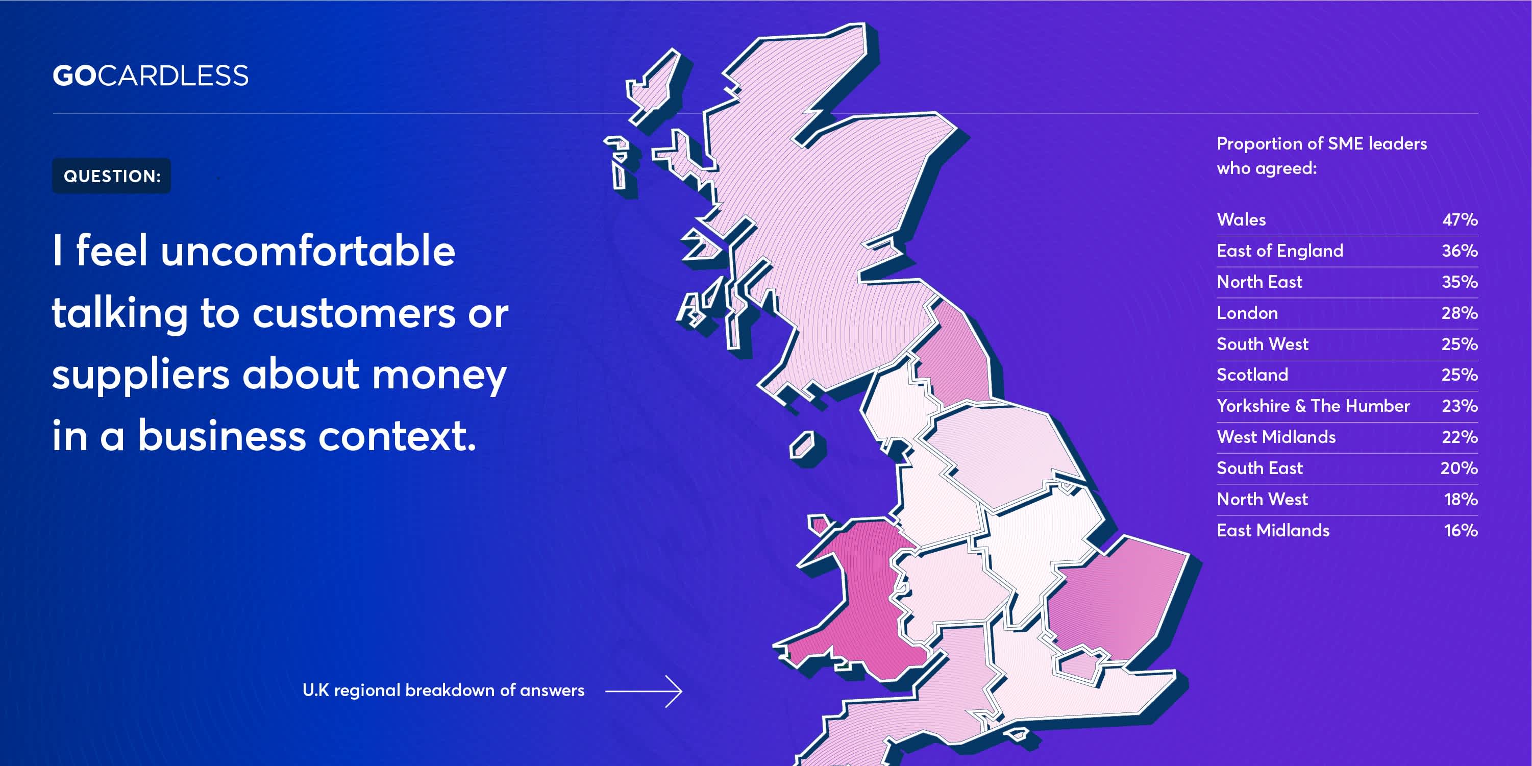 Awkward Money - Regional Map