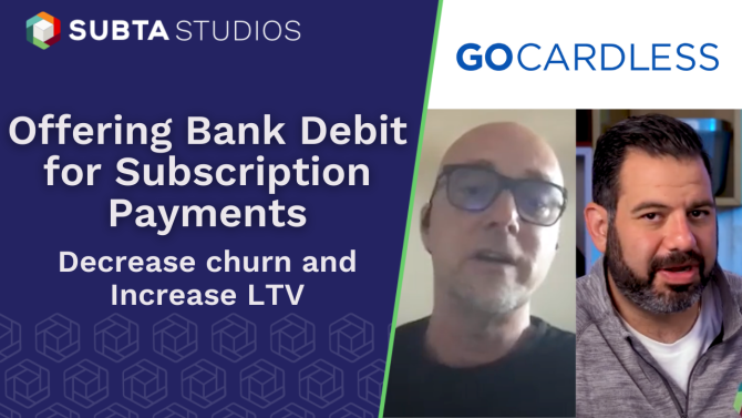 How subscription businesses leverage bank debit