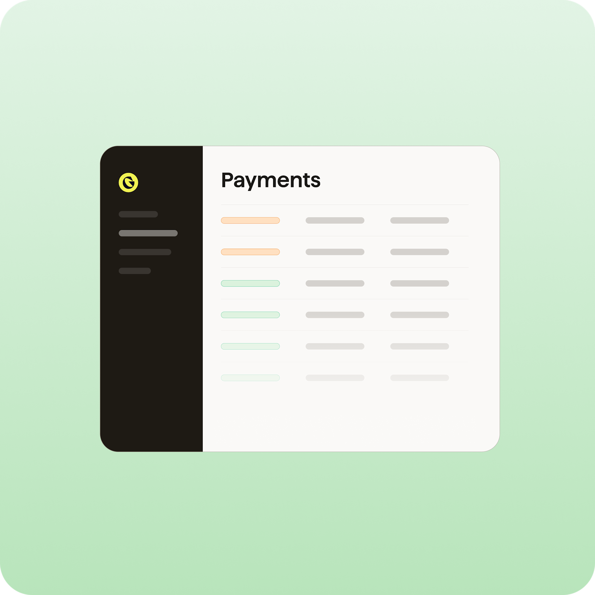 Payments as they should be