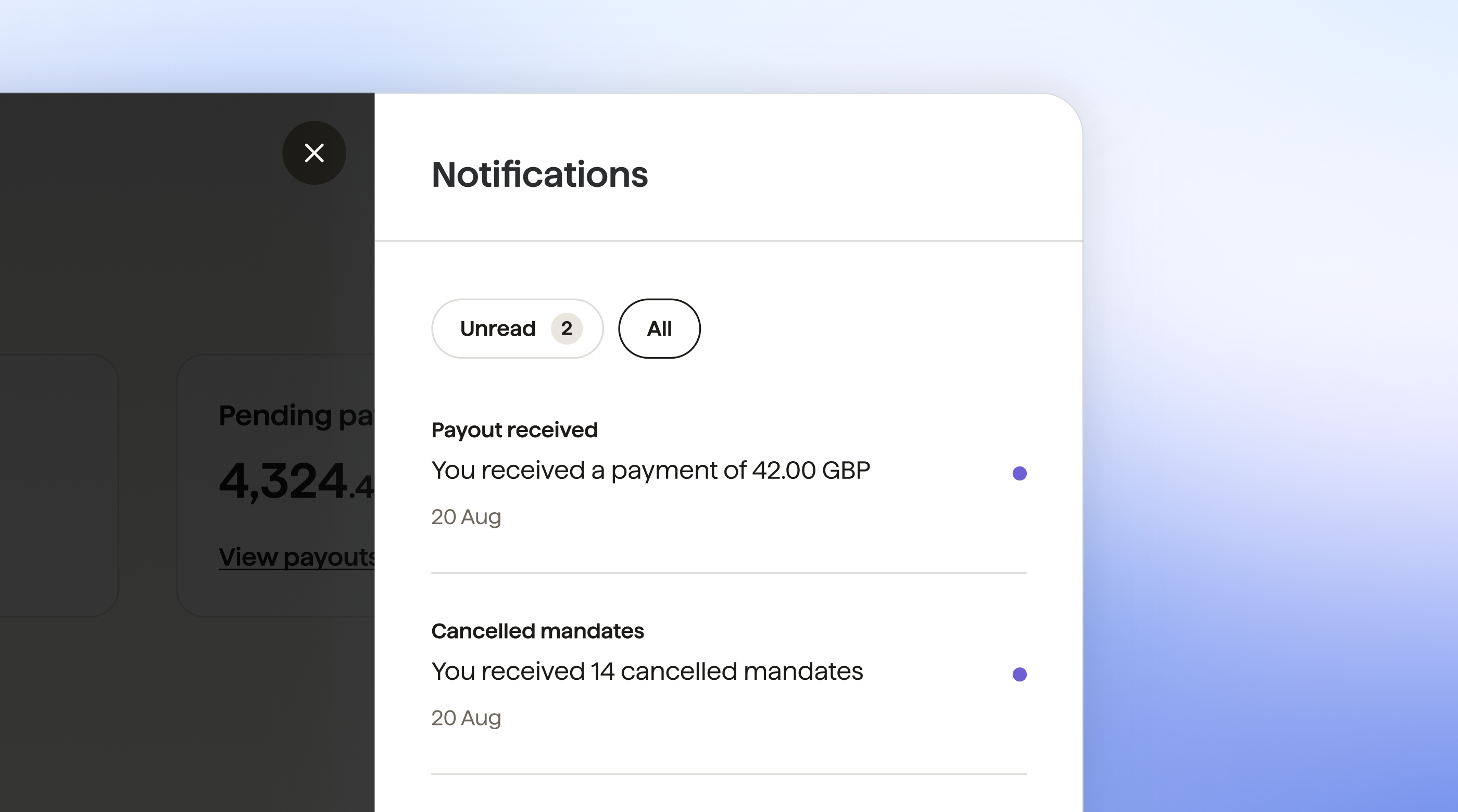 Notifications panel blog image