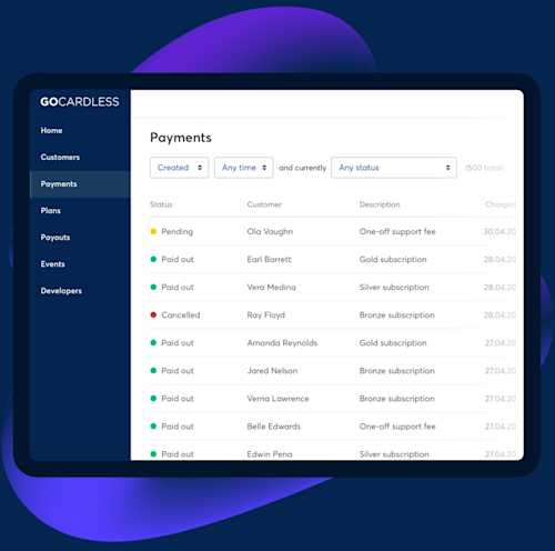 Gocardless Machine Made for recurring payments | GoCardless