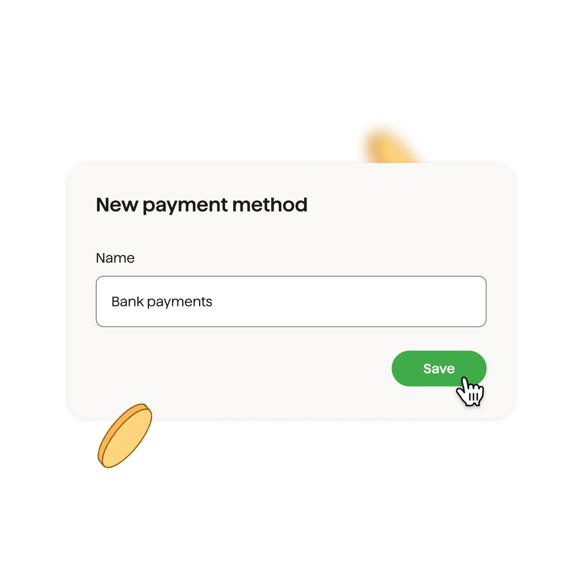 Select which customers will pay you via ACH Debit