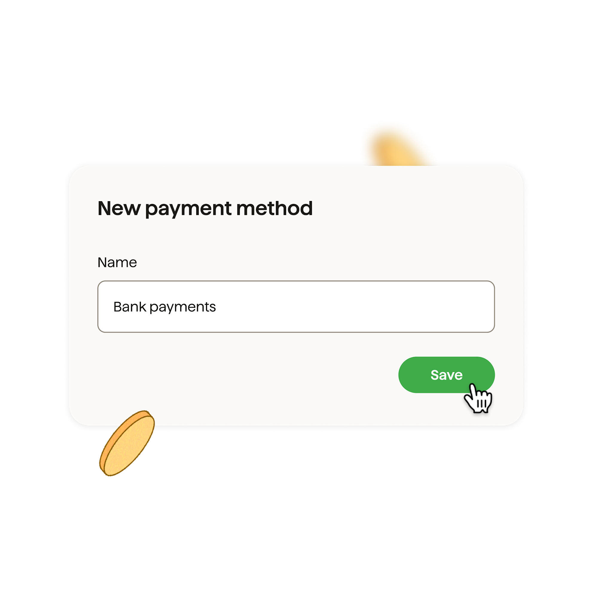 Select which customers will pay you via ACH Debit