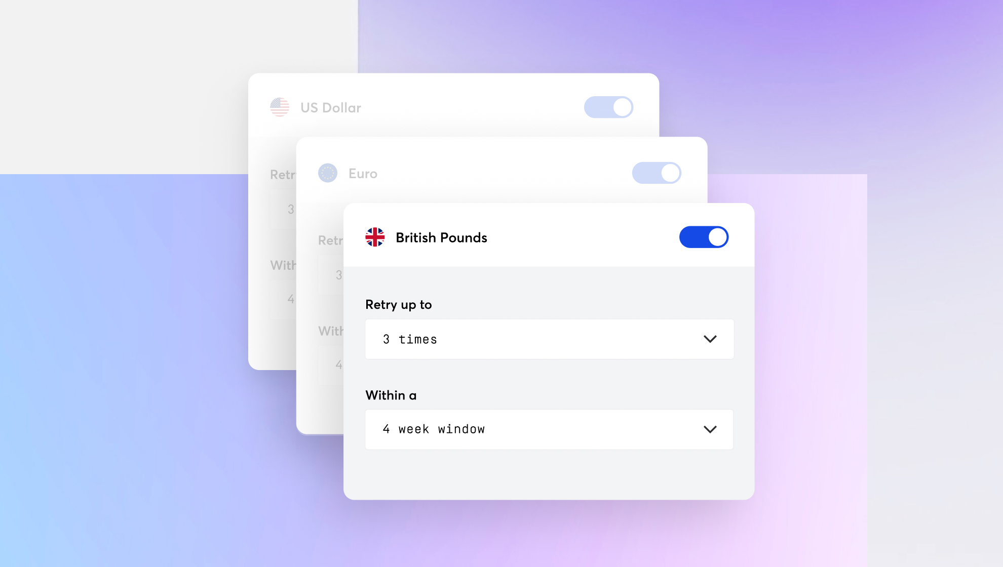 Farewell to failed payments