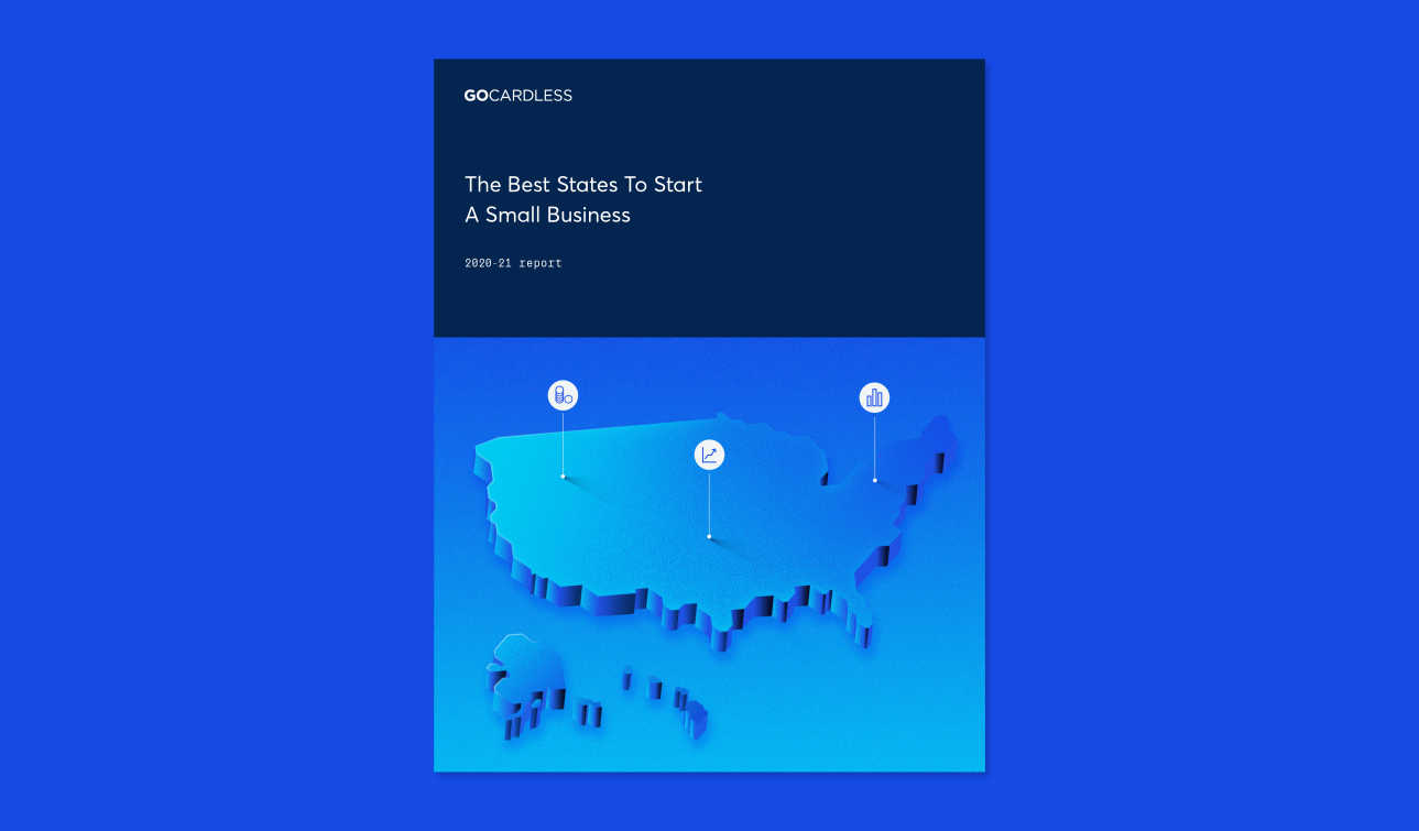 [en-US] The Best States To Start A Small Business: 2020-2021 report - Report cover