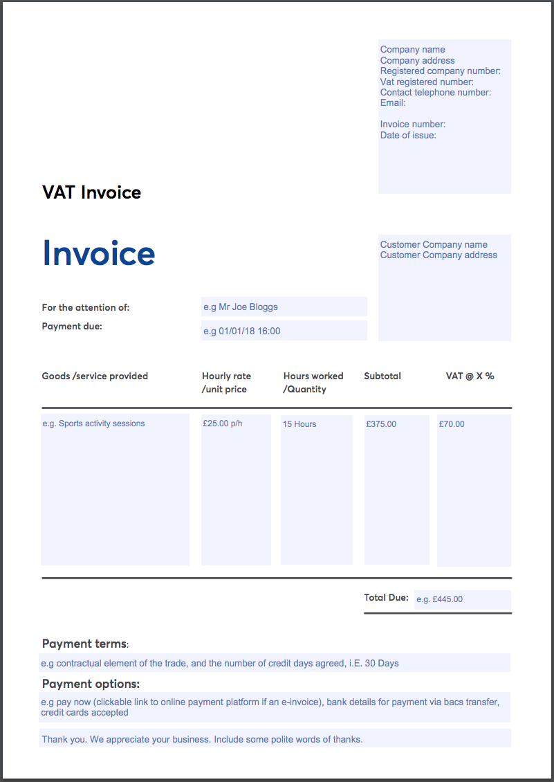free invoicing