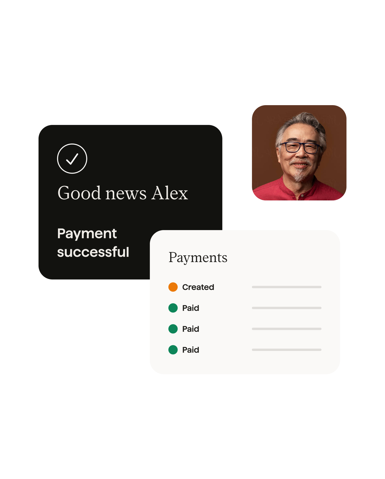 Payments. But without the hassle.
