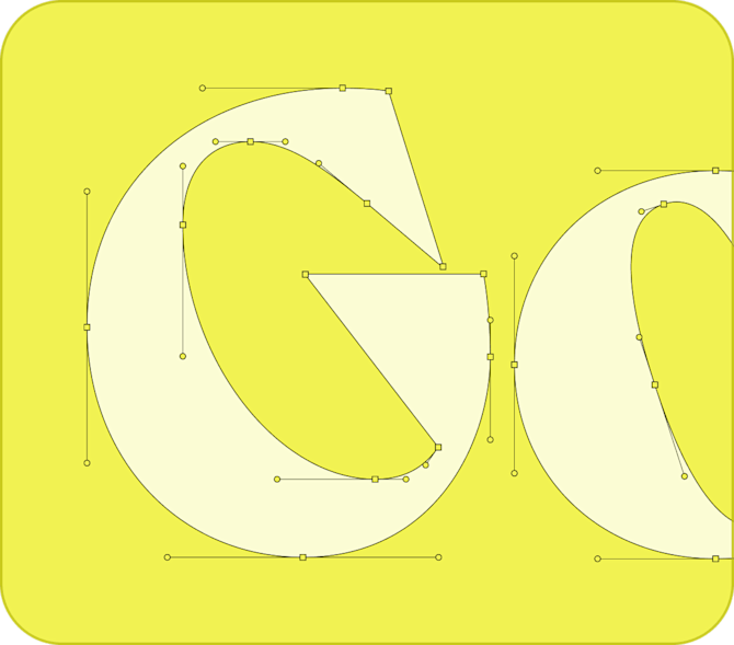 GoCardless logo as vector illustration with bezier curves