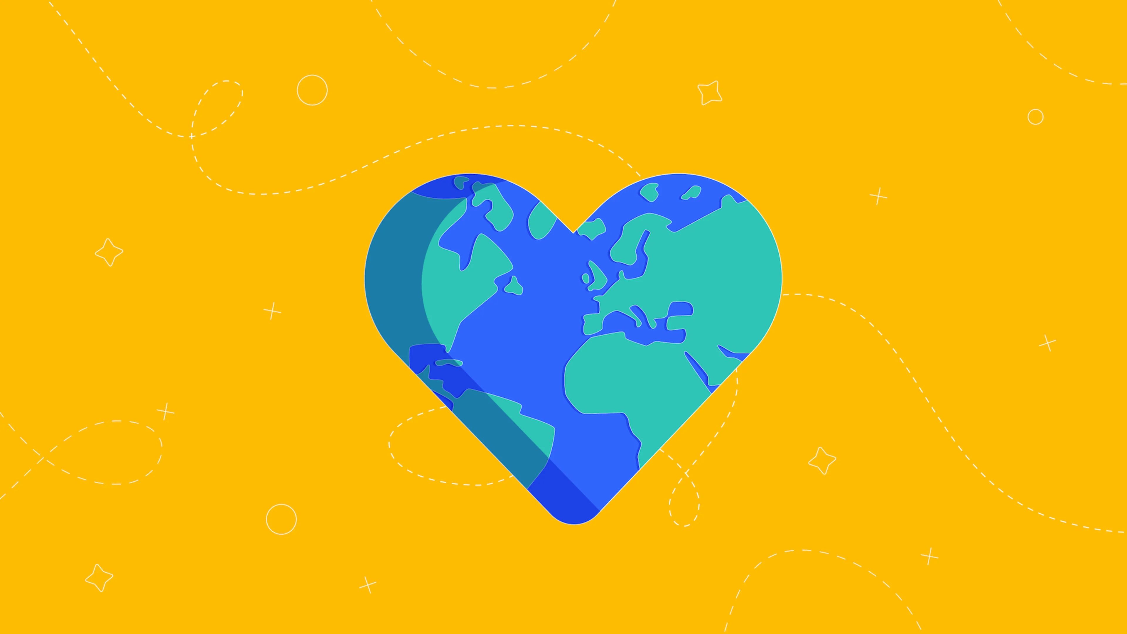 Jörð eins og hjarta