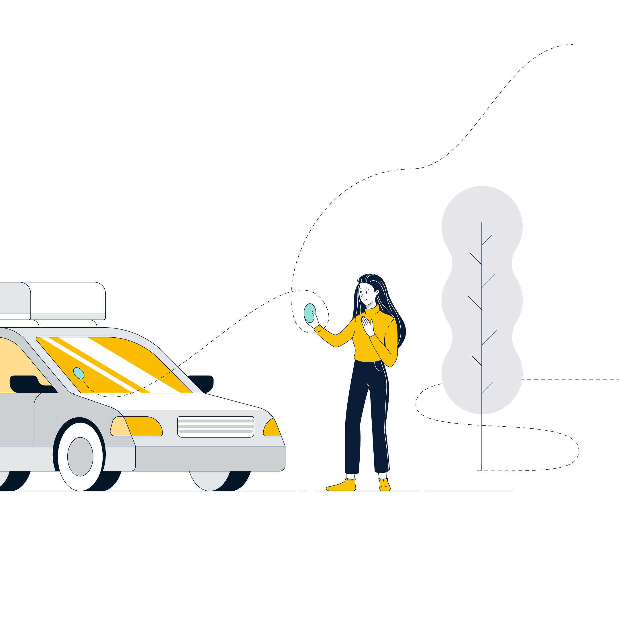 How to apply the window sticker