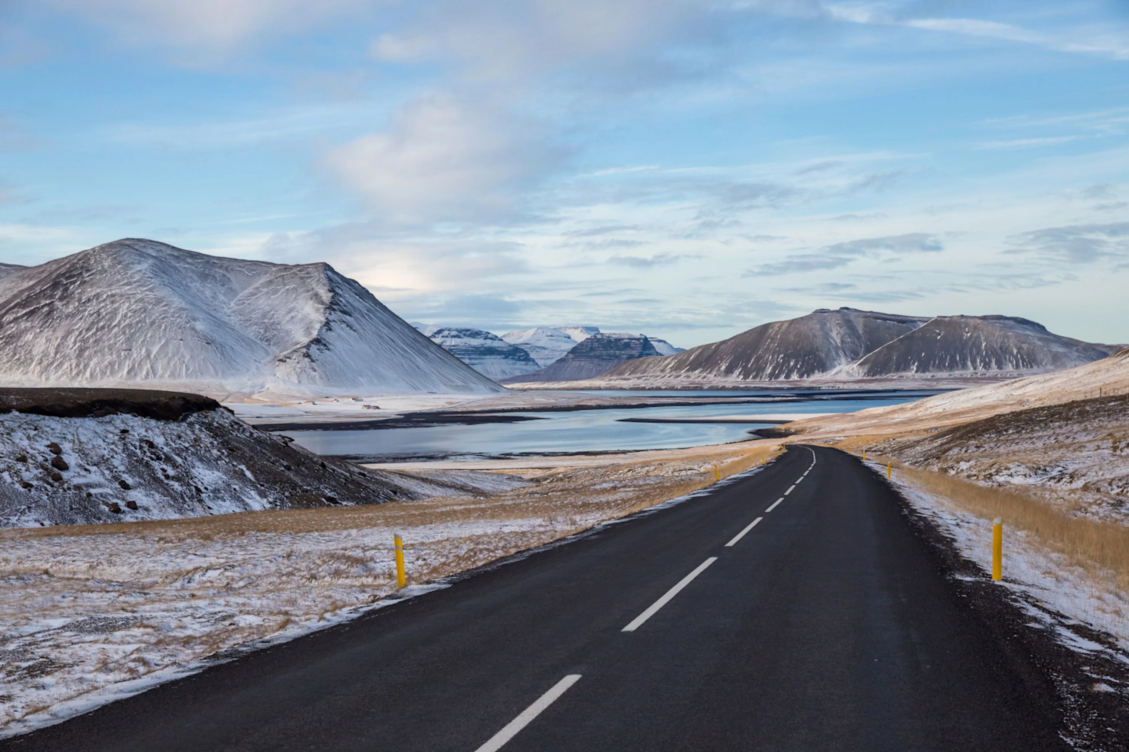 Sveitavegur að vetri til