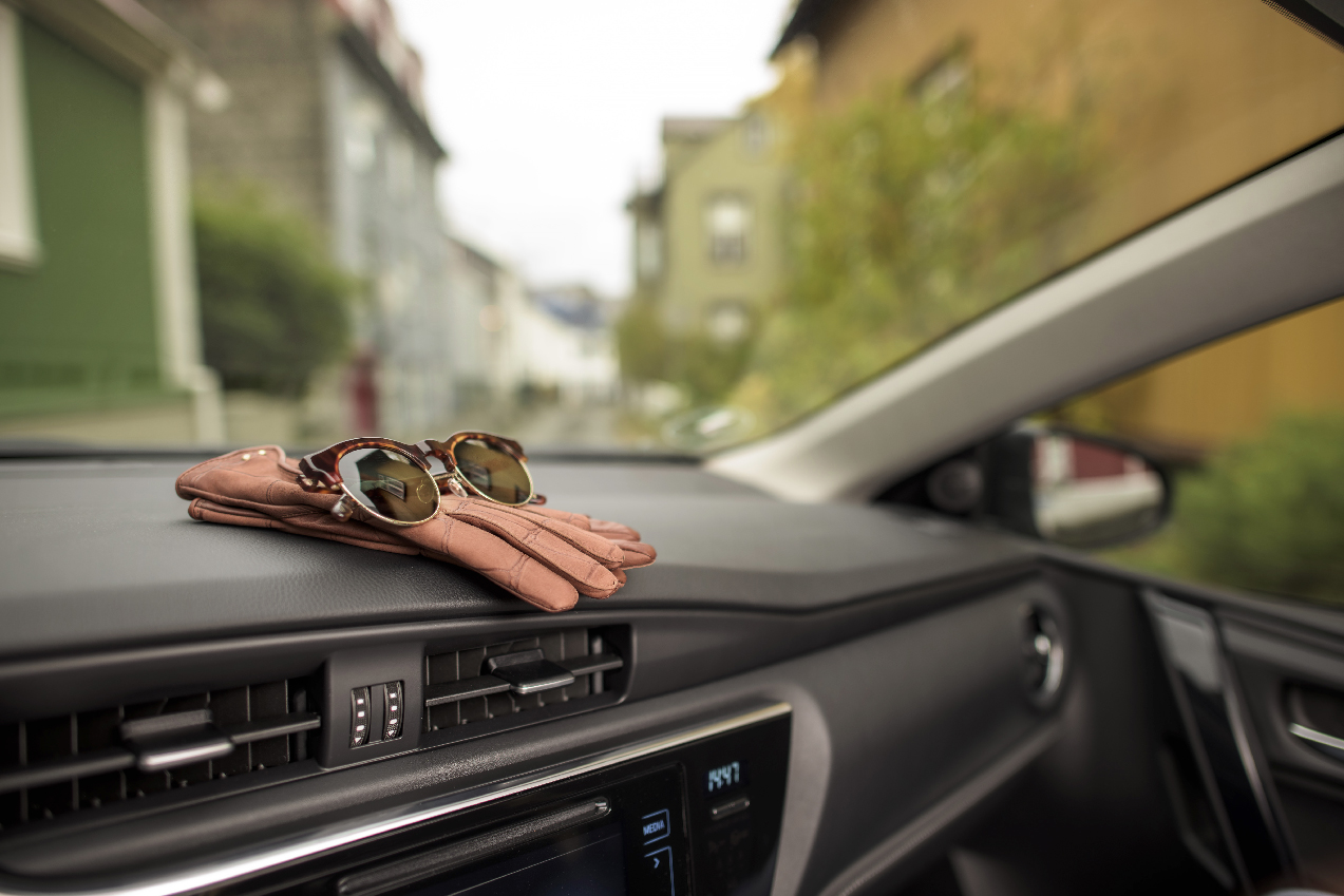 Ökutæki - inni í bílnum