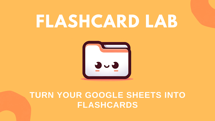Flashcard Lab Google Sheets Add-on Support